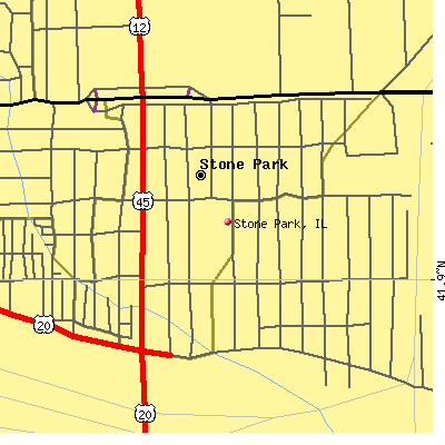 Stone Park map