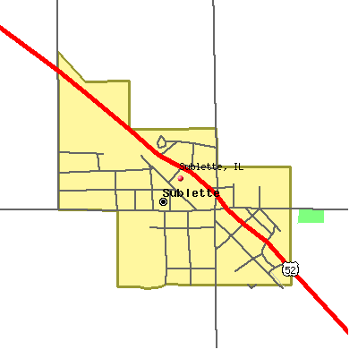 Sublette map