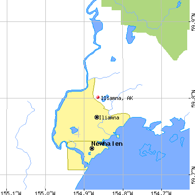 Iliamna map