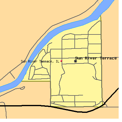 Sun River Terrace map