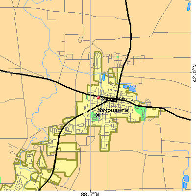 Sycamore map