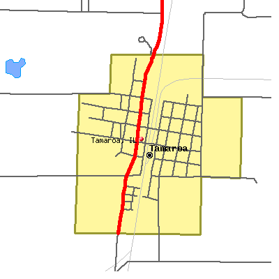 Tamaroa map