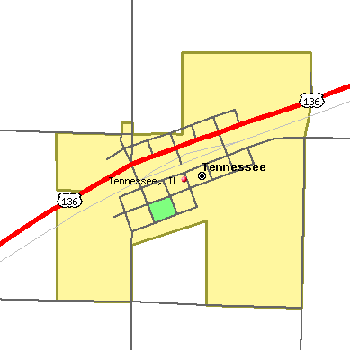 Tennessee map