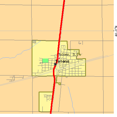 Tolono map