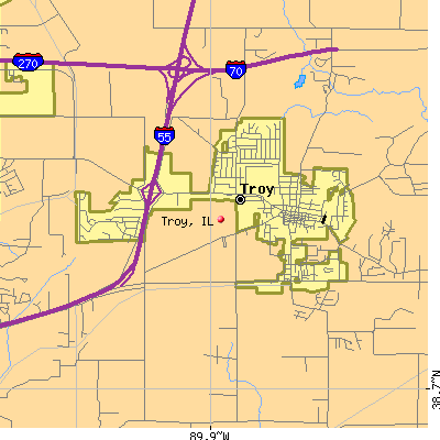 Troy map