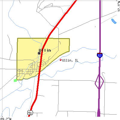 Ullin map