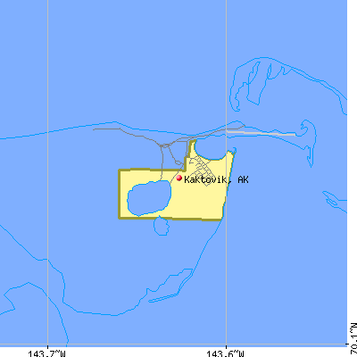 Kaktovik map