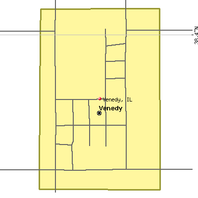 Venedy map