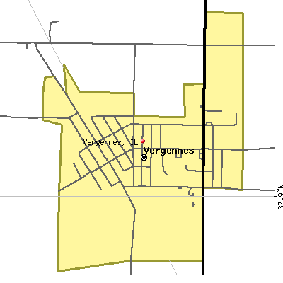 Vergennes map