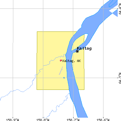 Kaltag map