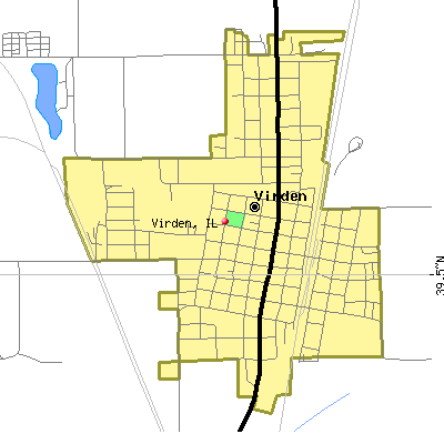 Virden map