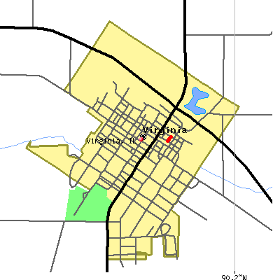 Virginia map