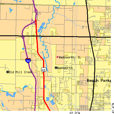 Wadsworth map