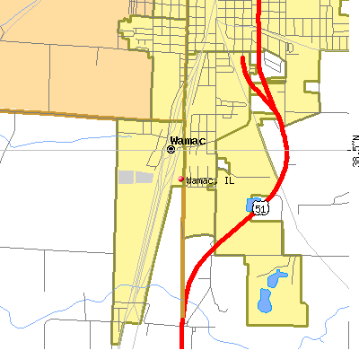 Wamac map