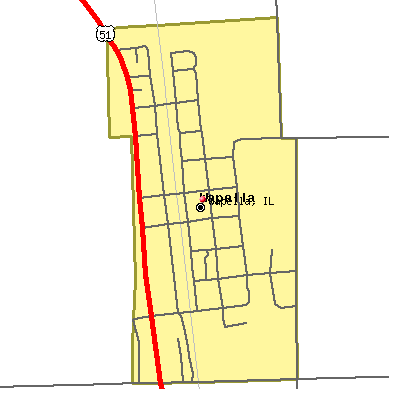 Wapella map