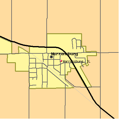 Warrensburg map