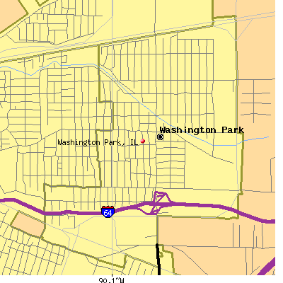 Washington Park map
