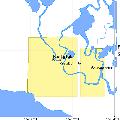 Kasigluk map