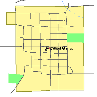 Waynesville map