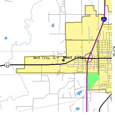 West City map