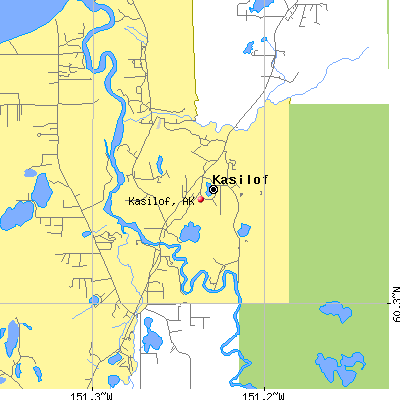 Kasilof map