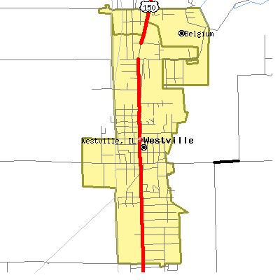 Westville map