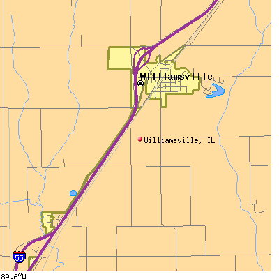 Williamsville map