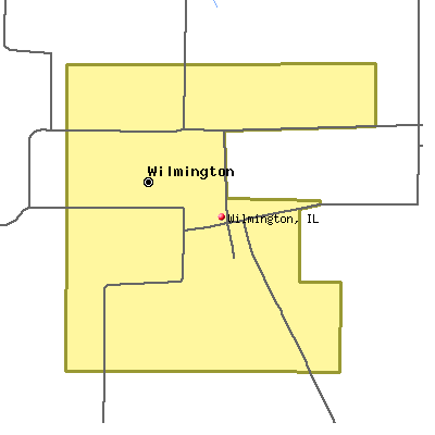 Wilmington map