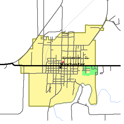 Winchester map