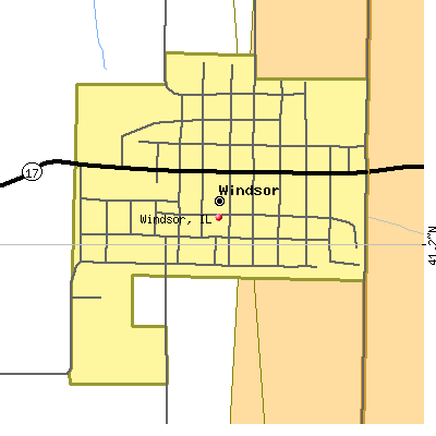 Windsor map