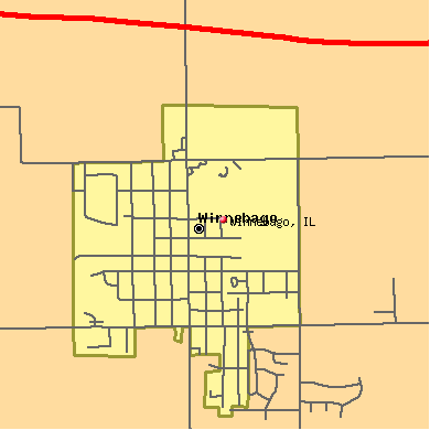 Winnebago map