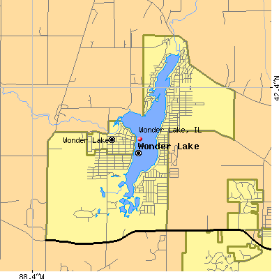 Wonder Lake map
