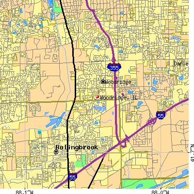 Woodridge map