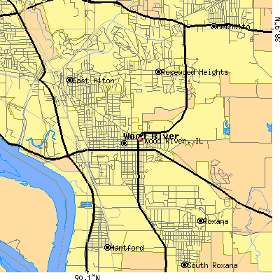 Wood River map