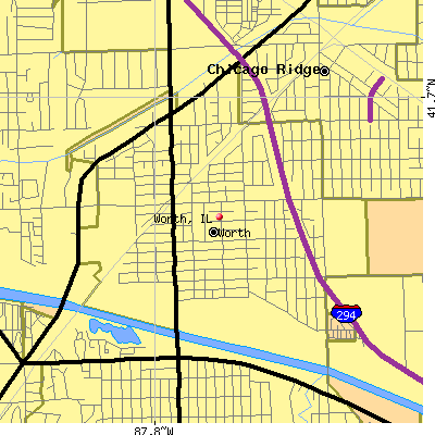 Worth map