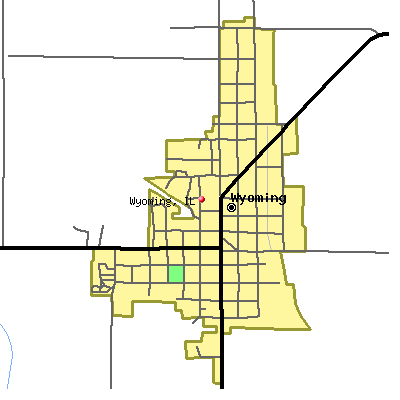 Wyoming map