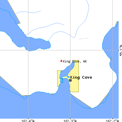King Cove map