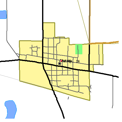 Akron map