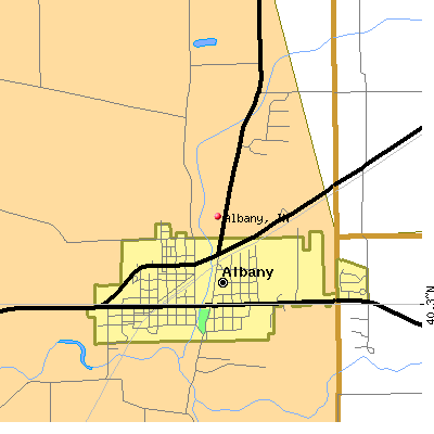 Albany map