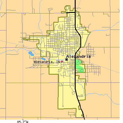 Alexandria map