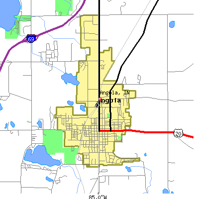 Angola map