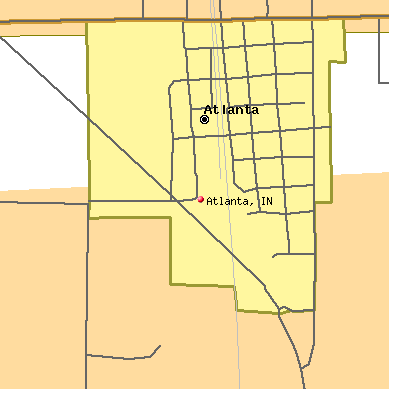 Atlanta map