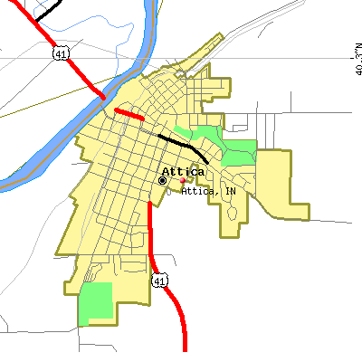 Attica map