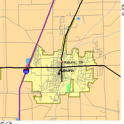 Auburn map