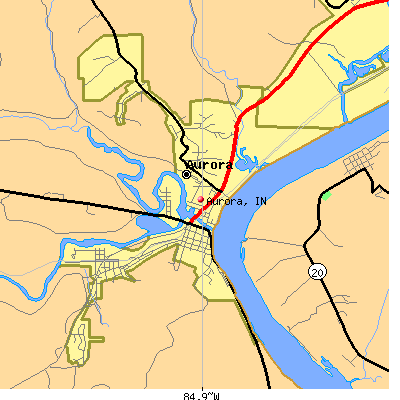 Aurora map