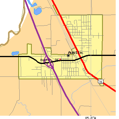 Austin map