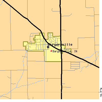 Bargersville map