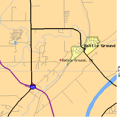 Battle Ground map