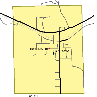 Birdseye map