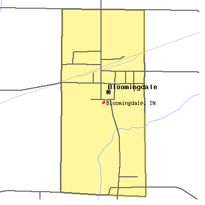 Bloomingdale map